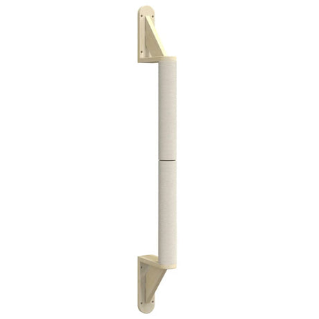 Vidaxl kattekradsestolpe vægmonteret 109 cm sisal