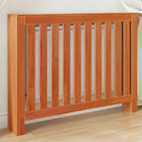 Vidaxl Radiatorom Construction 108.5x19x84 cm Solid fyrretræbrun