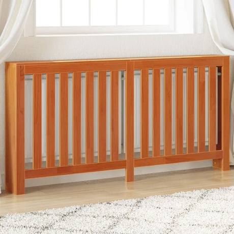 Vidaxx radiatorhus 169x19x84 cm massiv fyrretræ, vask brun