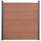 VidaXL Hegnspanelsæt 526x186 cm HKC brun