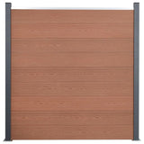 VidaXL Hegnspanelsæt 353x186 cm HKC brun