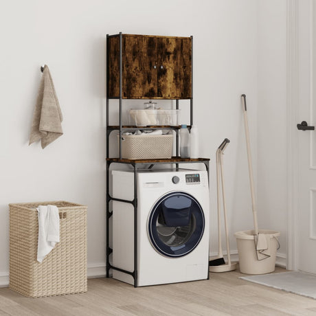 Vidaxx vaskemaskine skab 68x48,5x194 cm røget eg