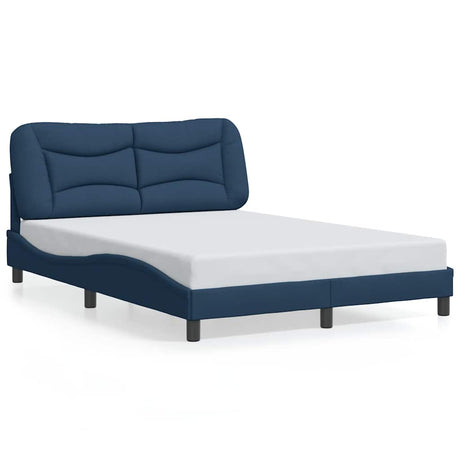 Vidaxl bedframe zonder matras hvar 120x200 cm stof blauw