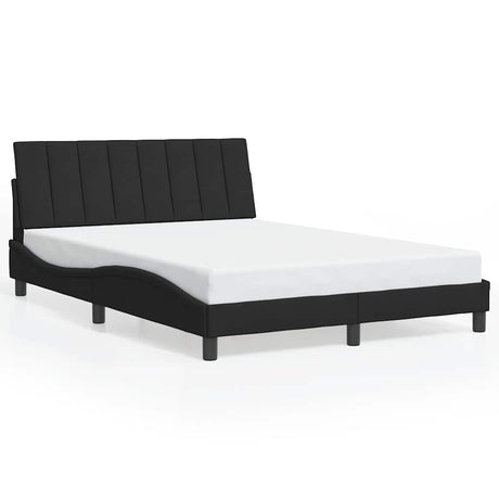 Vidaxl bedframe zonder matras hanko 140x190 cm fluweel zwart