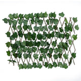 Vidaxx kunstig plante drueblad på udtrækbart espalier 190x60 cm grøn
