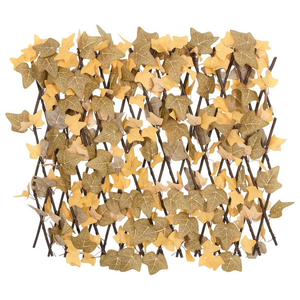 Vidaxx kunstig plante ahornblad på espalier kan forlænges 180x60 cm orange