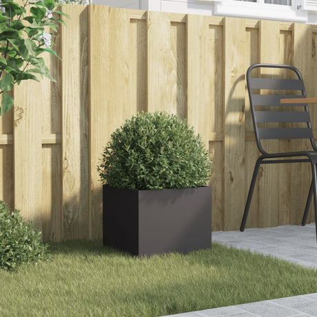 Vidaxx plantekasse 32x30x29 cm stål sort