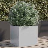 Vidaxx plantekasse 32x30x29 cm galvaniseret stål sølvfarvet