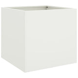Vidaxx plantekasse 42x40x39 cm stål hvid