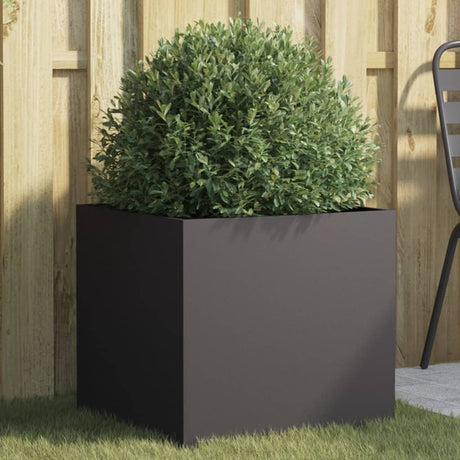 Vidaxx plantekasse 49x47x46 cm stål sort