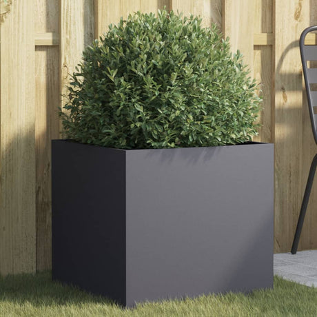 Vidaxx plantekasse 49x47x46 cm stål antracit