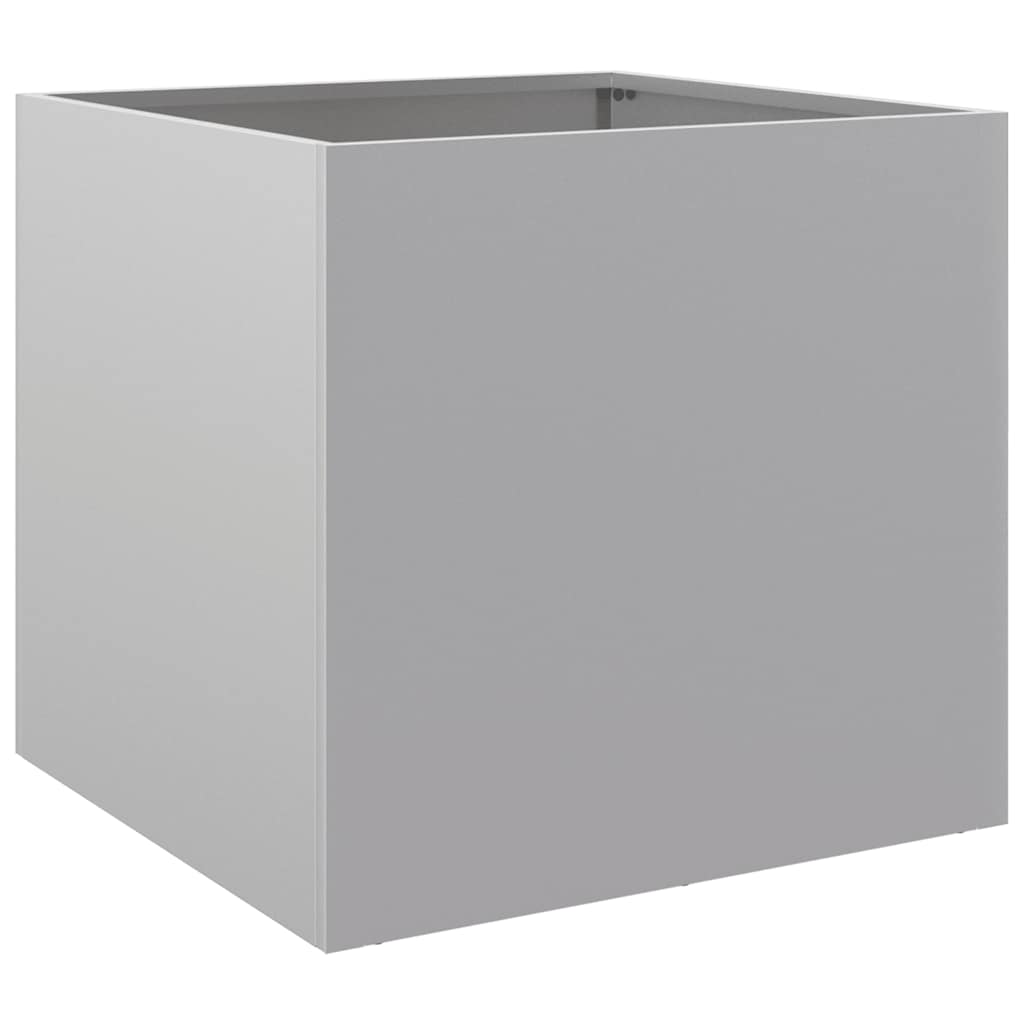 Vidaxx plantekasse 49x47x46 cm galvaniseret stål sølvfarvet