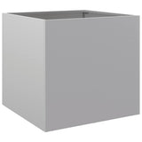 Vidaxx plantekasse 49x47x46 cm galvaniseret stål sølvfarvet