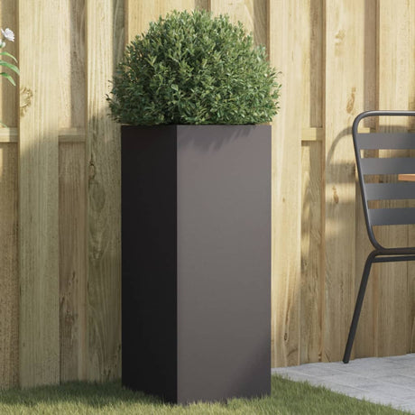 Vidaxx plantekasse 32x29x75 cm stål sort
