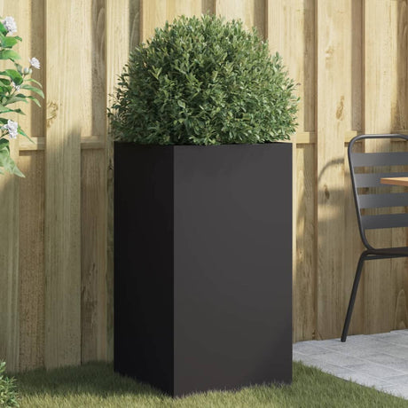 Vidaxx plantekasse 42x38x75 cm stål sort