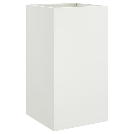 Vidaxx plantekasse 42x38x75 cm stål hvid