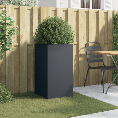 Vidaxx plantekasse 42x38x75 cm stål antracit