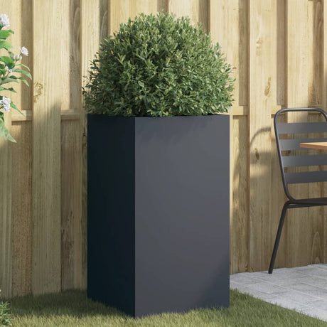 Vidaxx plantekasse 42x38x75 cm stål antracit