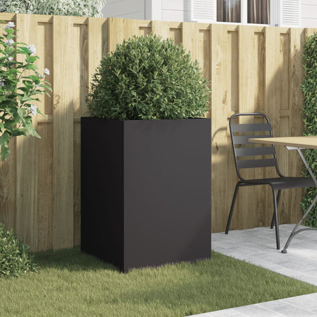 Vidaxx plantekasse 52x48x75 cm stål sort