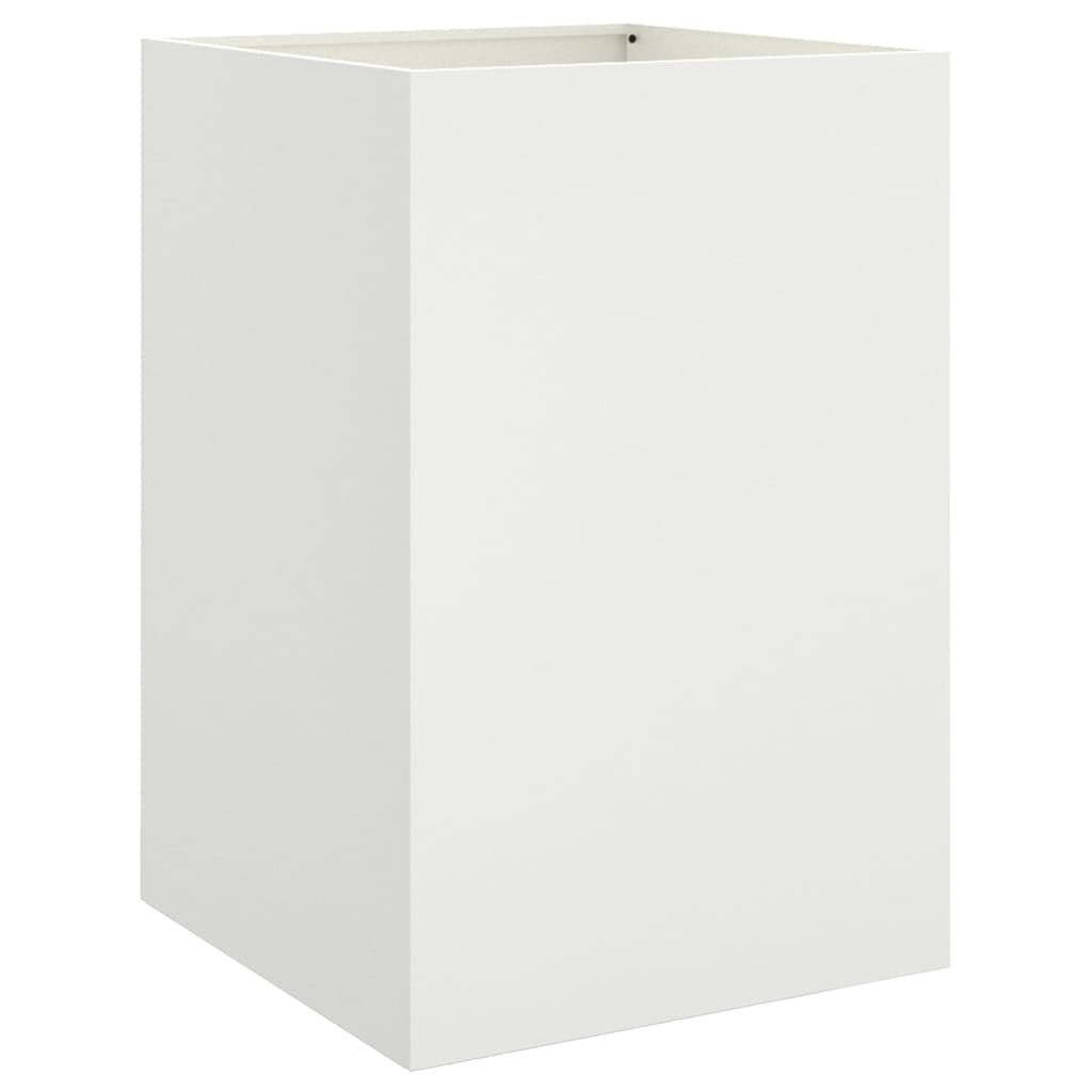 Vidaxx plantekasse 52x48x75 cm stål hvid