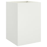 Vidaxx plantekasse 52x48x75 cm stål hvid