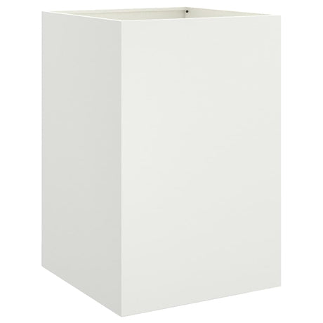 Vidaxx plantekasse 52x48x75 cm stål hvid