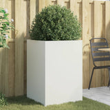 Vidaxx plantekasse 52x48x75 cm stål hvid