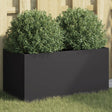 Vidaxx plantekasse 62x30x29 cm stål sort