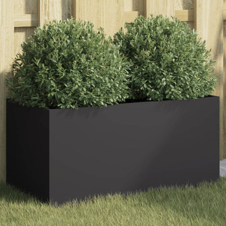 Vidaxx plantekasse 62x30x29 cm stål sort