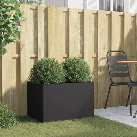 Vidaxx plantekasse 62x40x39 cm stål sort