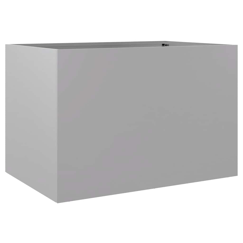 Vidaxx plantekasse 62x40x39 cm galvaniseret stål sølvfarvet