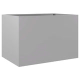 Vidaxx plantekasse 62x40x39 cm galvaniseret stål sølvfarvet