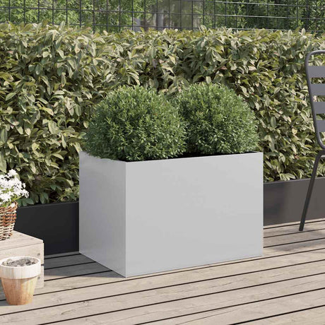 Vidaxx plantekasse 62x40x39 cm galvaniseret stål sølvfarvet