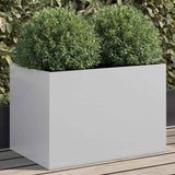 Vidaxx plantekasse 62x40x39 cm galvaniseret stål sølvfarvet