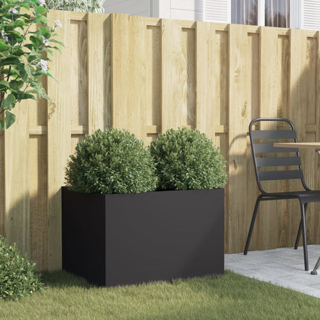 Vidaxx plantekasse 62x47x46 cm stål sort