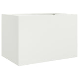 Vidaxx plantekasse 62x47x46 cm stål hvid