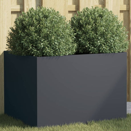 Vidaxx plantekasse 62x47x46 cm stål antracit