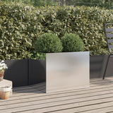 Vidaxx plantekasse 62x47x46 cm rustfrit stål sølvfarvet