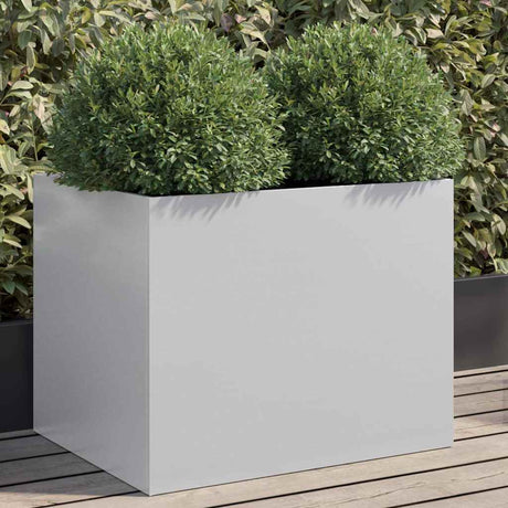 Vidaxx plantekasse 62x47x46 cm galvaniseret stål sølvfarvet