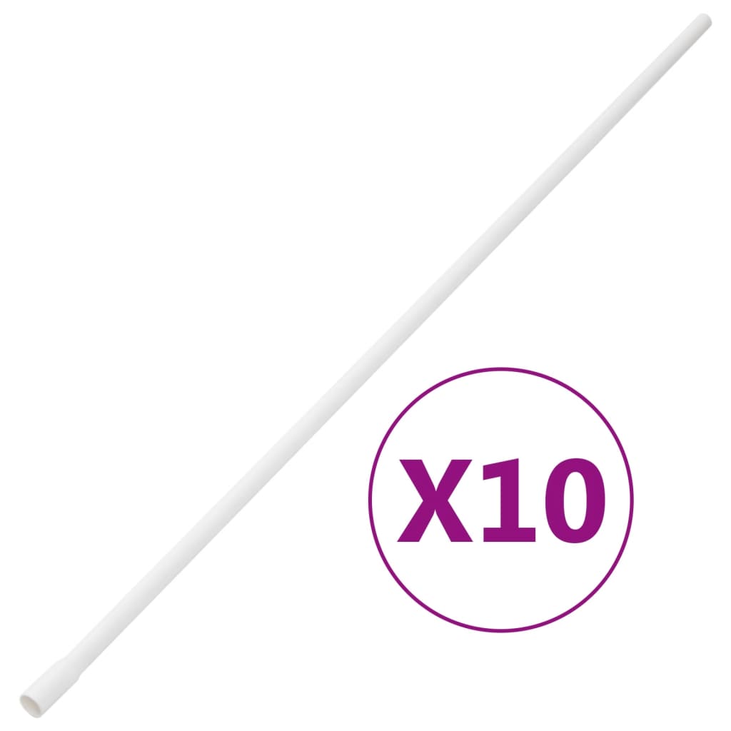 Vidaxxl kabelkanal ø16 mm 10 m PVC