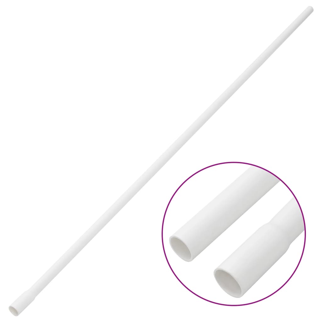 Vidaxxl kabelkanaler ø16 mm 30 m PVC