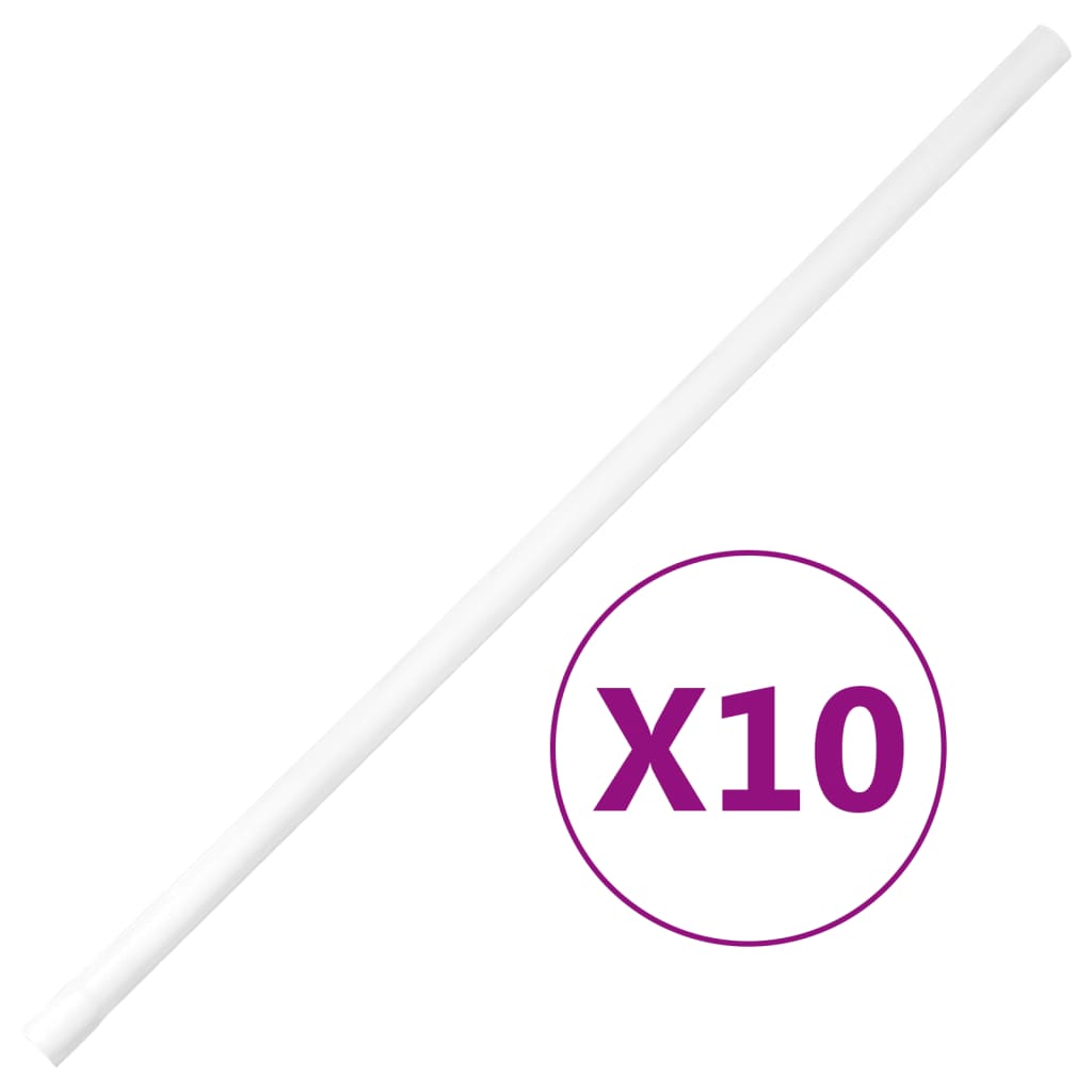Vidaxxl kabelkanaler ø25 mm 10 m PVC