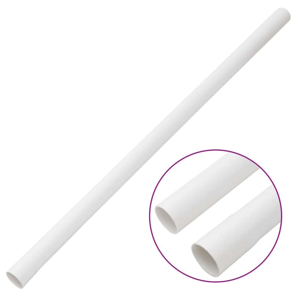 Vidaxxl kabelkanaler ø30 mm 30 m PVC