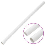 Vidaxxl kabelkanaler ø30 mm 30 m PVC