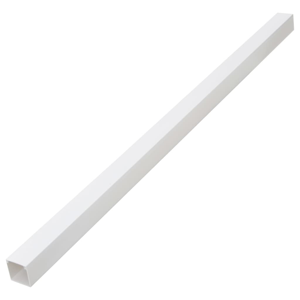 VidaXL Kabelkanal 100x40 mm 30 m PVC
