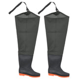 Vidaxl Fisheries Boots Størrelse 38 mørkegrøn