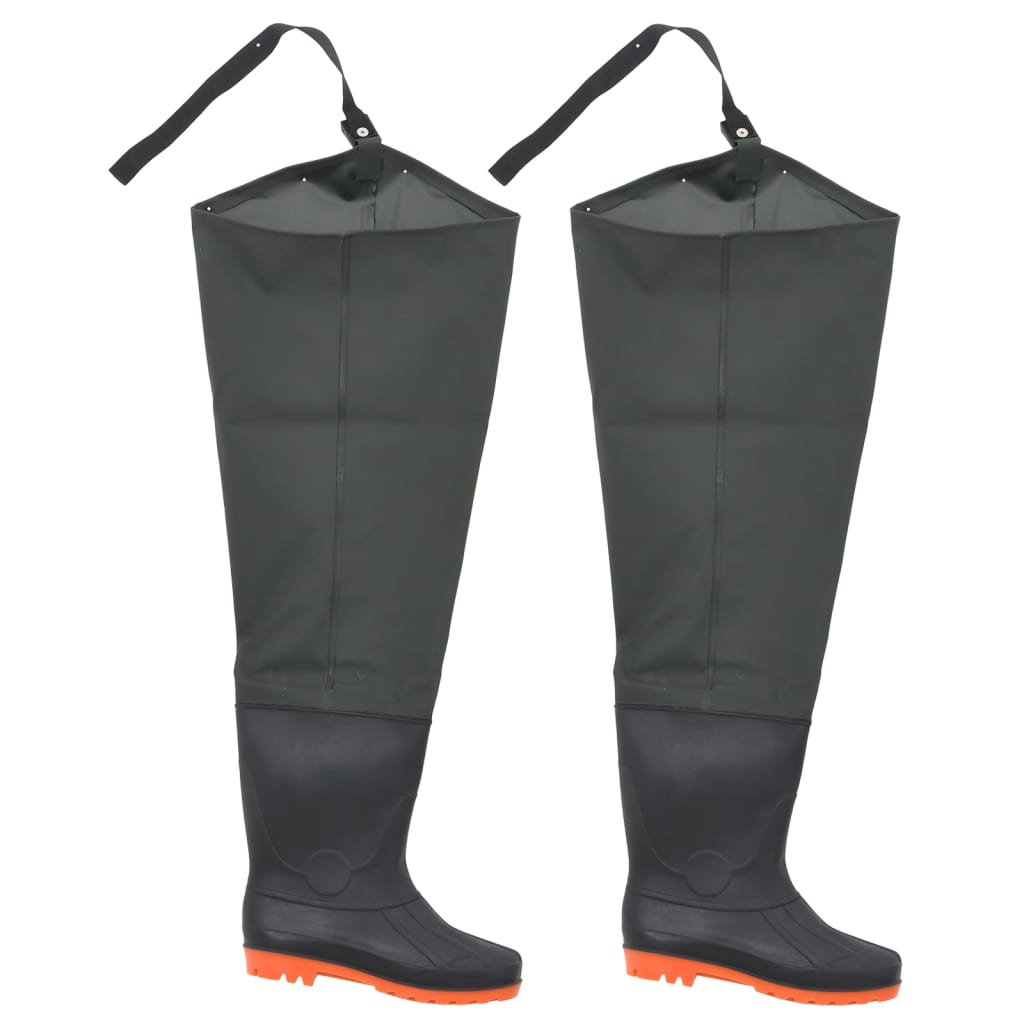 Vidaxl Fisheries Boots Størrelse 41 mørkegrøn
