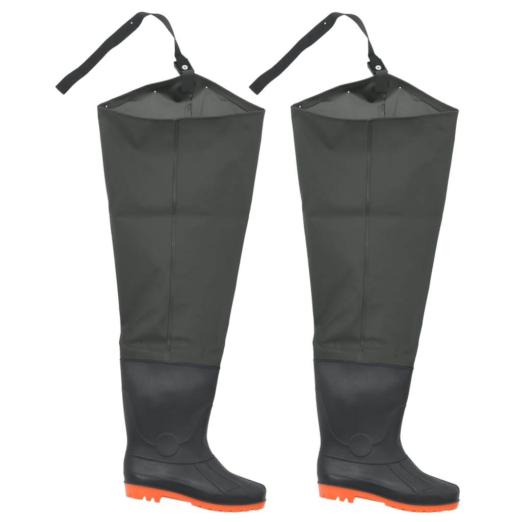 Vidaxl Fisheries Boots Størrelse 46 mørkegrøn