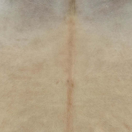 VidaXL tæppe 180x220 cm ægte okselæder beige
