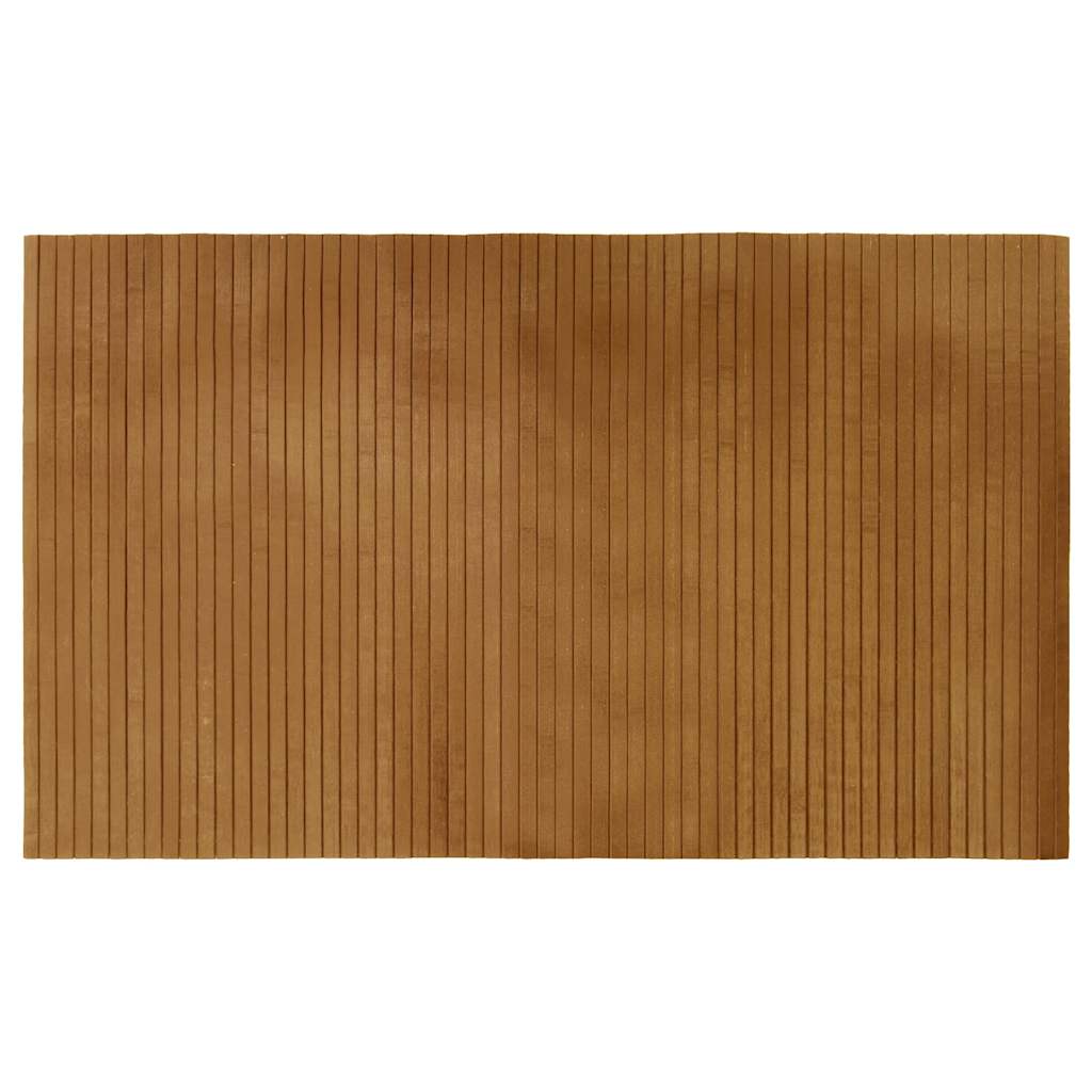 Vidaxx rektangulært tæppe 60x100 cm bambusbrunt